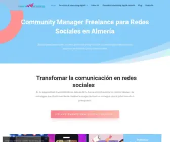 Reanimarketing.com(Gestion redes sociales freelance) Screenshot