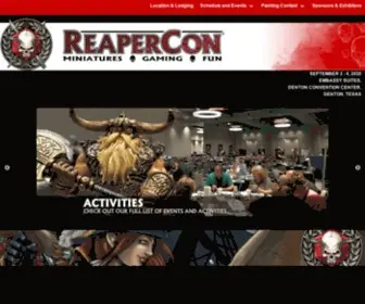Reapercon.com(ReaperCon 2020) Screenshot