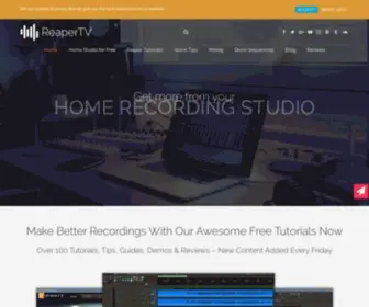 Reapertv.co.uk(Reaper DAW) Screenshot