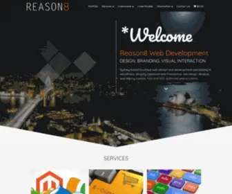 Reason8.com.au(REASON8 Multimedia) Screenshot