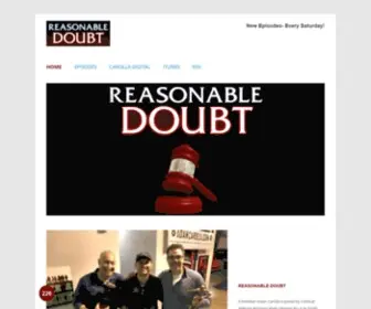 Reasonabledoubtpodcast.com(Reasonable Doubt Podcast) Screenshot