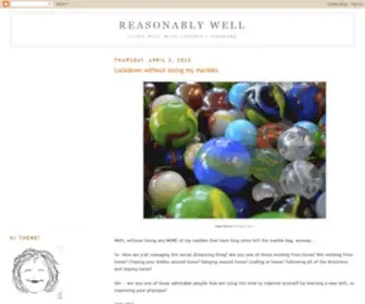 Reasonablywell.net(Reasonably Well) Screenshot