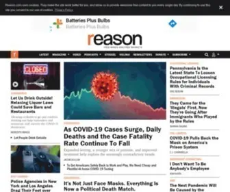 Reason.com(Reason Magazine) Screenshot