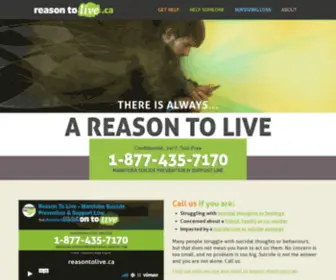 Reasontolive.ca(Reasontolive) Screenshot