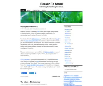 Reasontostand.org(Reason to Stand) Screenshot