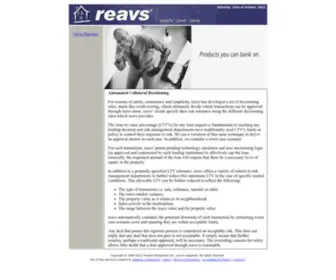 Reavs.com(Reavs real estate automated valuation system) Screenshot