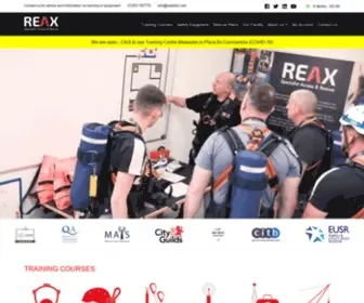 Reaxltd.com(Specialist Access & Rescue) Screenshot