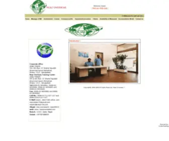 Reazoverseasbd.com(REAZ OVERSEAS) Screenshot