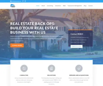 Rebackops.com(Real Estate Back Ops) Screenshot