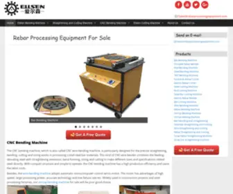 Rebarprocessingequipment.com(Rebar Processing Equipment For Sale) Screenshot