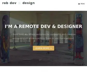 Rebdevdesign.com(Reb Dev & Design) Screenshot