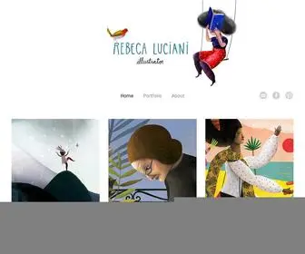 Rebecaluciani.es(Rebeca Luciani) Screenshot