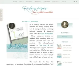 Rebeccabaer.com(Rebecca Baer®) Screenshot