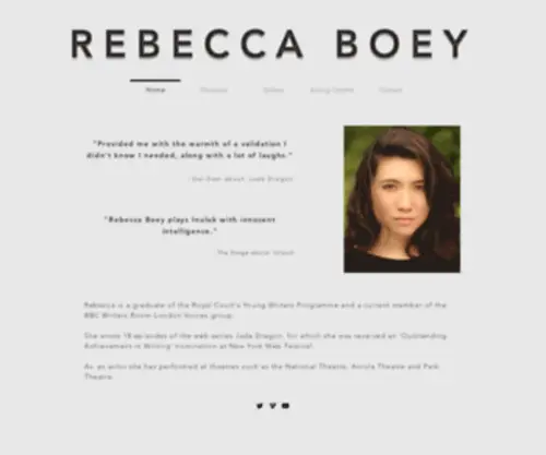 Rebeccaboey.com(Rebecca) Screenshot