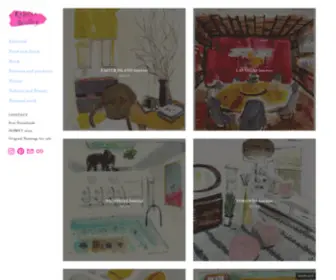 Rebeccabradleyillustration.com(Rebecca Bradley Illustration) Screenshot