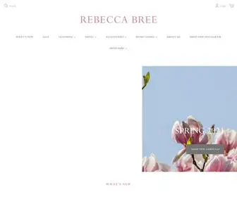 Rebeccabree.com(Rebecca Bree Boutique) Screenshot