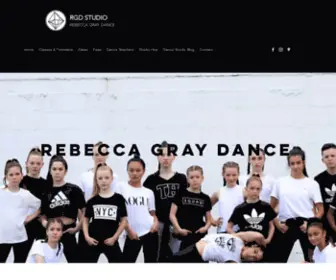 Rebeccagraydance.co.nz(At Rebecca Gray Dance studio our focus) Screenshot