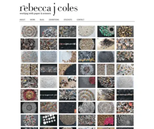 RebeccajColes.co.uk(Rebecca J Coles) Screenshot