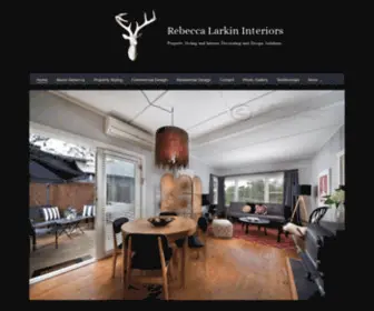 Rebeccalarkininteriors.com.au(Rebecca Larkin Interiors) Screenshot