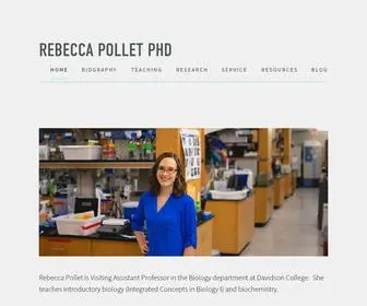 Rebeccapollet.com(Rebecca Pollet PhD) Screenshot