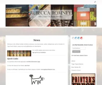 Rebeccaromney.com(Rebecca Romney) Screenshot