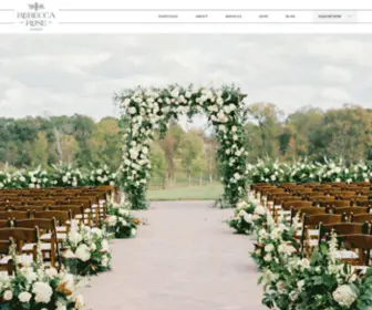 Rebeccaroseevents.com(Rebecca Rose Events) Screenshot