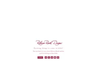 Rebeccaruethdesigns.com(Rebecca Rueth Designs) Screenshot