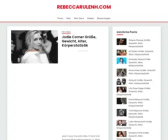 Rebeccarulenh.com(Alles) Screenshot