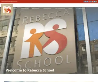 Rebeccaschool.org(New York) Screenshot