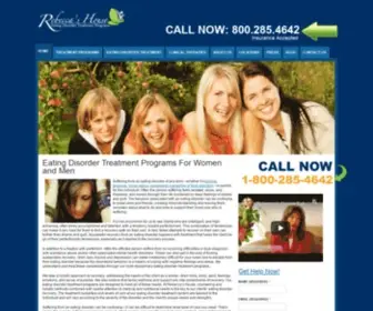 Rebeccashouse.org(Eating Disorder Treatment Programs) Screenshot