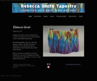 Rebeccasmithtapestry.com(Rebecca Smith) Screenshot