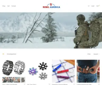 Rebelamerica.shop(Rebel America) Screenshot