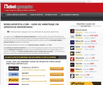 Rebelapuesta.com(Arbitraje deportivo) Screenshot