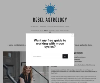 Rebelastrology.net(Brittany Goss) Screenshot