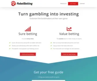 Rebelbetting.net Screenshot