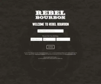 Rebelbourbon.com(Rebelbourbon) Screenshot