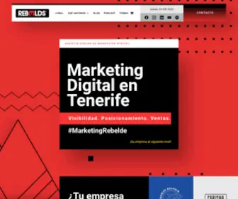 Rebelds.com(Agencia de Marketing Digital en Tenerife Sur) Screenshot