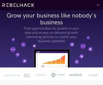 Rebelhack.com(London Growth Marketing Solutions) Screenshot