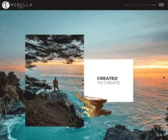 Rebella.com(Global Influencer Marketing Agency) Screenshot