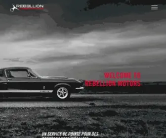 Rebellion-Motors.com(Rebellion Motors) Screenshot