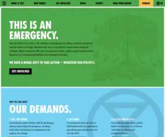 Rebellion.global(Extinction Rebellion) Screenshot