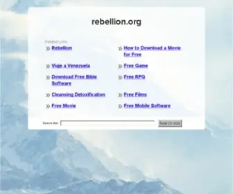 Rebellion.org(Rebellion) Screenshot