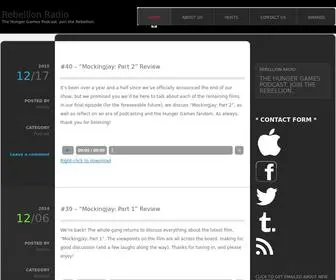 Rebellionradiopodcast.com(Rebellion Radio) Screenshot