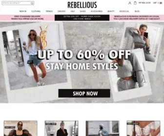 Rebelliousfashion.co.uk(Rebellious Fashion) Screenshot