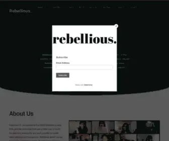 Rebelliouspr.com(Rebellious PR) Screenshot