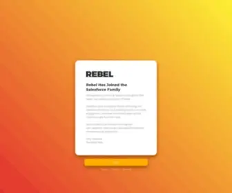 Rebelmail.com(De beste bron van informatie over internet) Screenshot