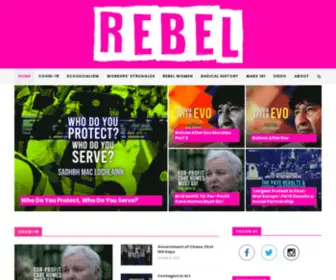 Rebelnews.ie(REBEL) Screenshot