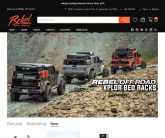 Rebeloffroad.com(Rebel's goal) Screenshot