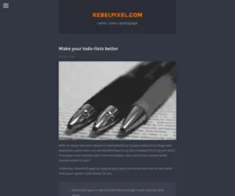 Rebelpixel.com(I write) Screenshot