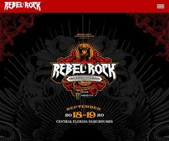 Rebelrockfest.com(Featuring) Screenshot